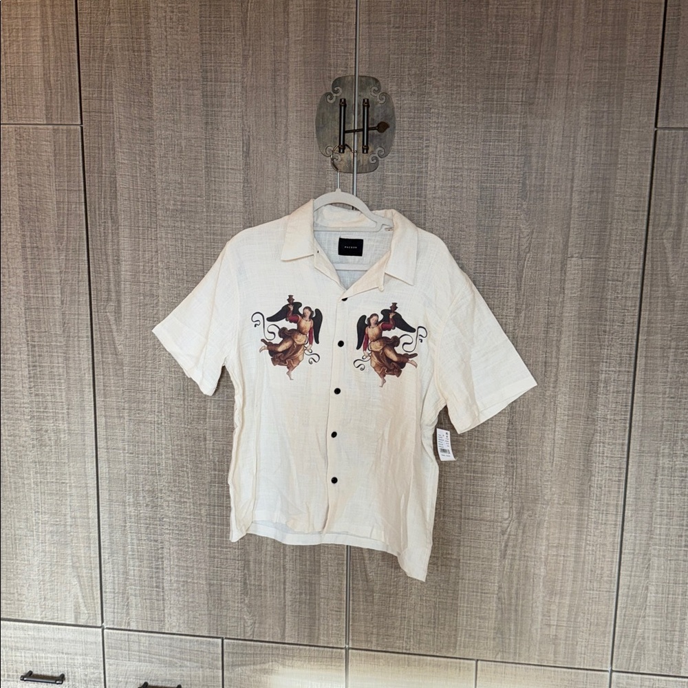 Pacsun Madonna Oversized Camp Shirt - Picture 9 of 16